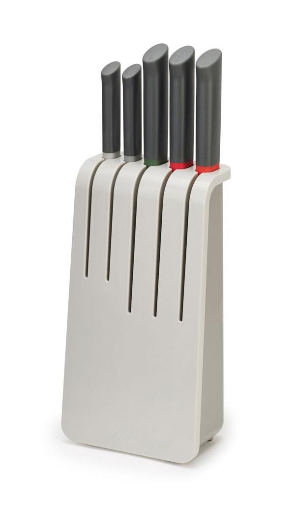 Joseph Joseph Duo Knife Block Set 5PC Stainless Steel